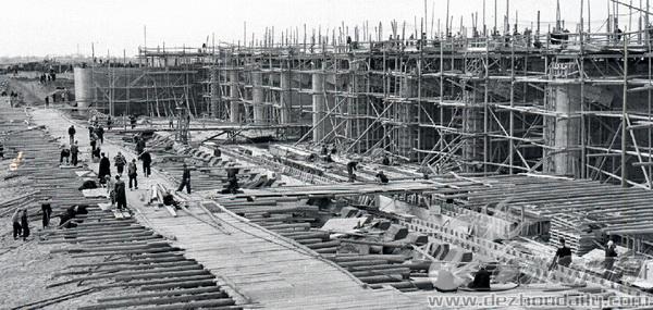 1958年，四女寺水利樞紐開工建設(shè)。